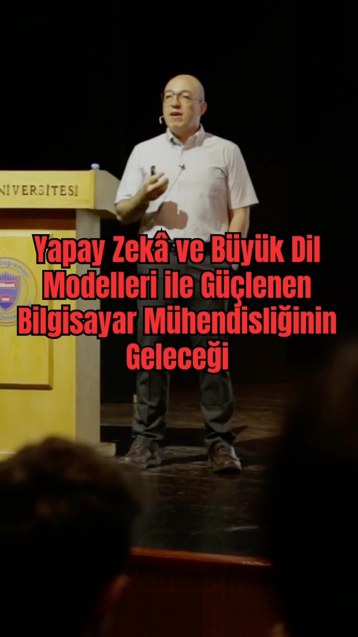 Bilkent Bilim Kafe etkinliklerinde Geleceğin Mesleklerini konuştuk. Bilgisayar Mühendisliği Bölüm Başkanı Prof. Dr. Selim Aksoy, “Yapay Zekâ ve Büyük Dil Modelleri ile Güçlenen Bilgisayar Mühendisliğinin Geleceği” başlıklı semineriyle katılımcılarla bir araya geldi. 

Etkinliğimize katılan herkese teşekkür ederiz. Bilimi toplumla buluşturmaya devam edeceğiz. ✨

#bilimkafe #bilimheryerde #bilimvatan #herkesbilsin #bilkentüniversitesi
@yuksekogretimiletisim @bilimiletisimiofisi @bilkentsahneast @bilkentcenter

At the latest Bilkent Science Café, we explored the professions of the future. Prof. Selim Aksoy, Chair of the Department of Computer Engineering, met with participants for his talk, “The Future of Computer Engineering in the Age of Artificial Intelligence and Large Language Models”.