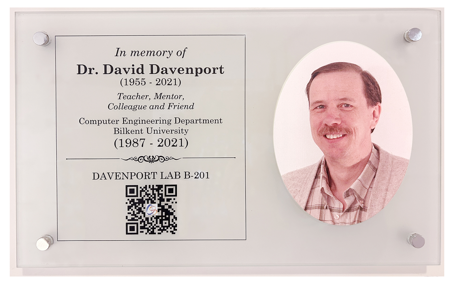 Dr. David Davenport Commemorated – Bilkent News