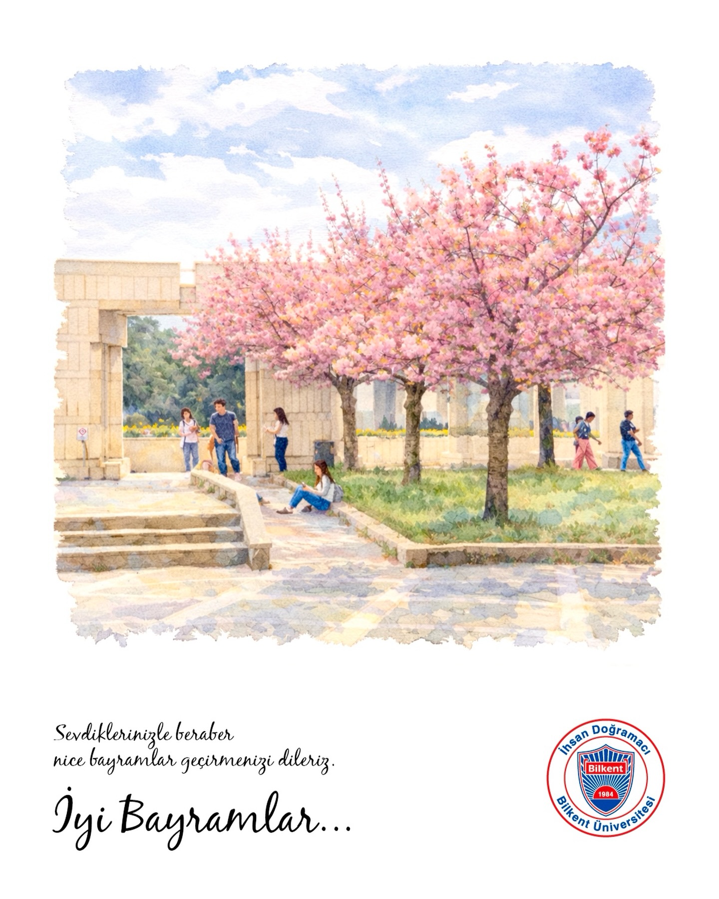 Sevdiklerinizle beraber nice mutlu bayramlar geçirmenizi dileriz.

#iyibayramlar #mutluluklar #bilkent #bilkentüniversitesi #bilkentuniversity