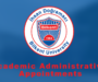 Academic Administrative Appointments
