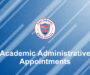 Academic Administrative Appointments